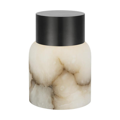 Visual Comfort & Co. Modern Collection Caspe Alabaster 7 Rechargeable Table Lamp