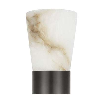 Visual Comfort & Co. Modern Collection Caspe Alabaster 8 Rechargeable Table Lamp