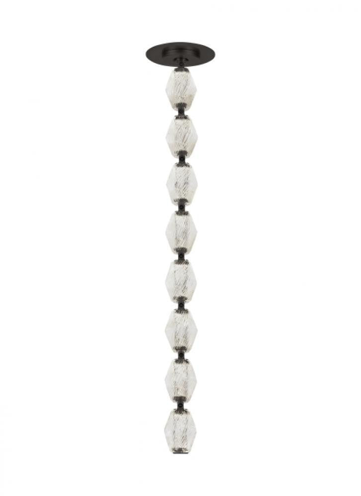Visual Comfort Modern Collier Ceiling Pendant Dark Bronze