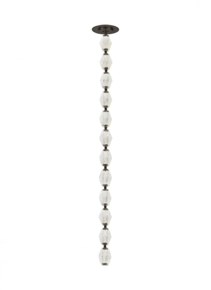 Visual Comfort Modern Collier Ceiling Pendant Dark Bronze