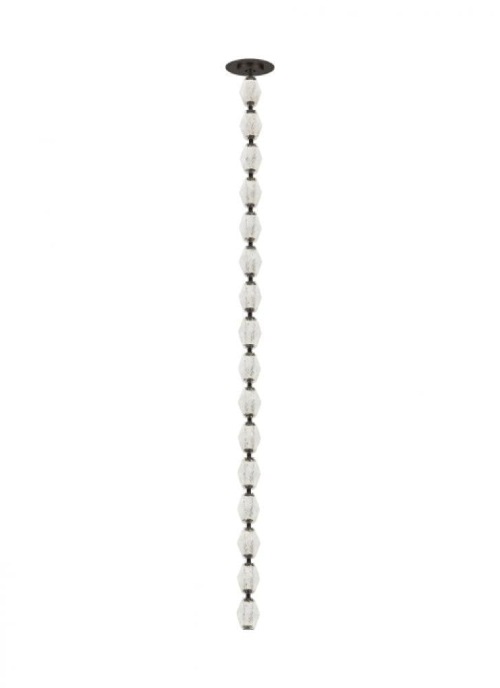 Visual Comfort Modern Collier Ceiling Pendant Dark Bronze