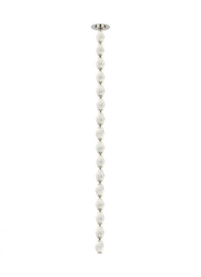 Visual Comfort Modern Collier Ceiling Pendant Polished Nickel
