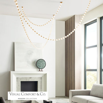 Visual Comfort & Co. Modern Collection Collier Chandelier