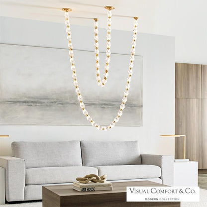 Visual Comfort & Co. Modern Collection Collier Chandelier
