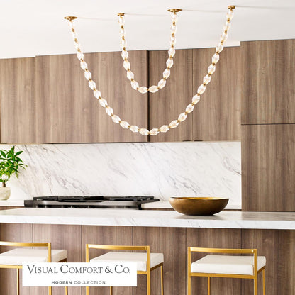 Visual Comfort & Co. Modern Collection Collier Chandelier