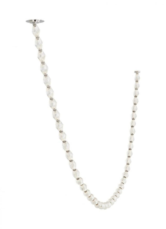 Visual Comfort Modern Collier Chandelier Polished Nickel