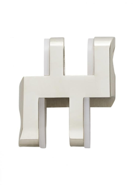Visual Comfort Modern Collier Isolated Mechanical Connector Polished Nickel