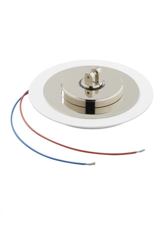 Visual Comfort Modern Collier Mud in Plate Polished Nickel