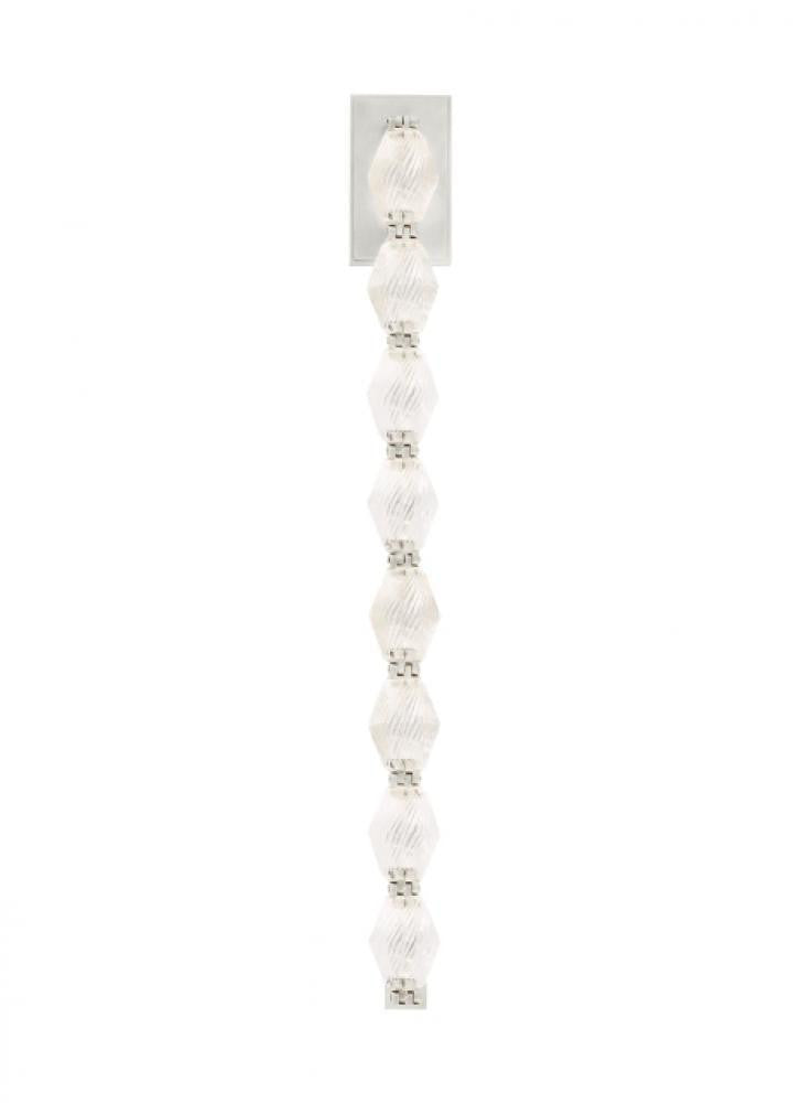 Visual Comfort Modern Collier Wall Sconce Polished Nickel