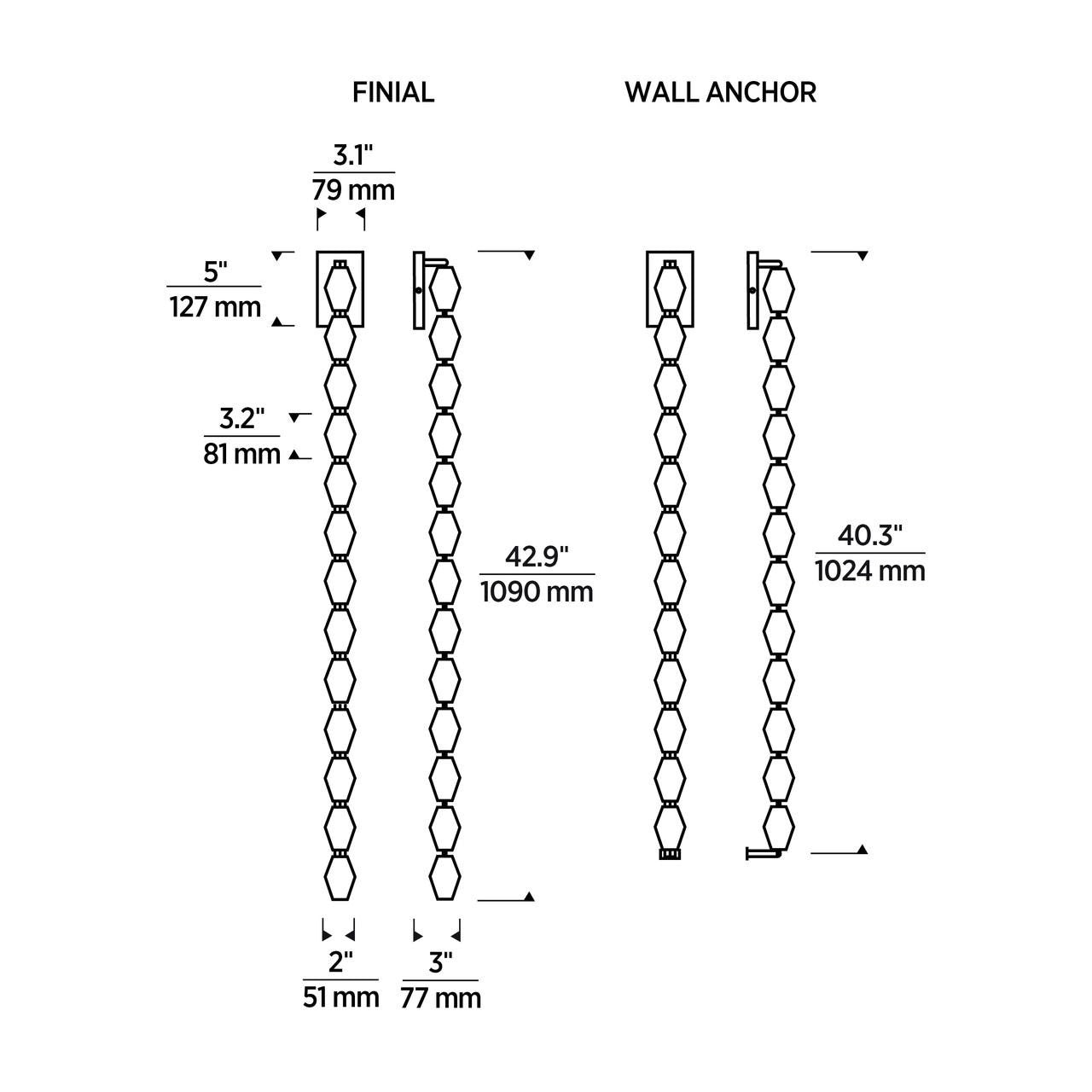 Sconces-Visual Comfort & Co. Modern Collection-700WSCLR40