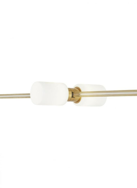 Visual Comfort Modern Cylinders Head MonoRail Aged Brass