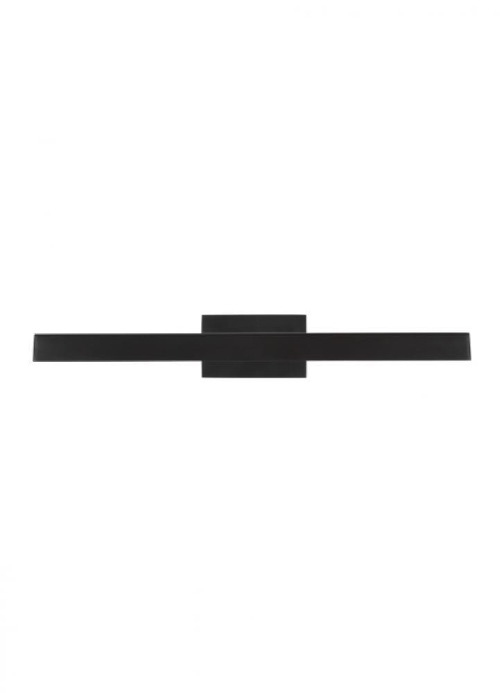 Visual Comfort & Co. Modern Collection Dessau Picture Light, 1-Light, LED, Dark Bronze, 18.2"L (700DES18Z-LED930-277 70PKD9E)