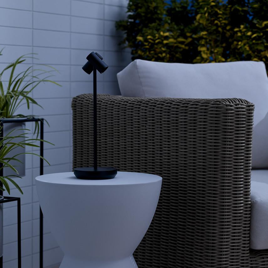 Visual Comfort & Co. Modern Collection Doppia Accent Rechargeable Table Lamp