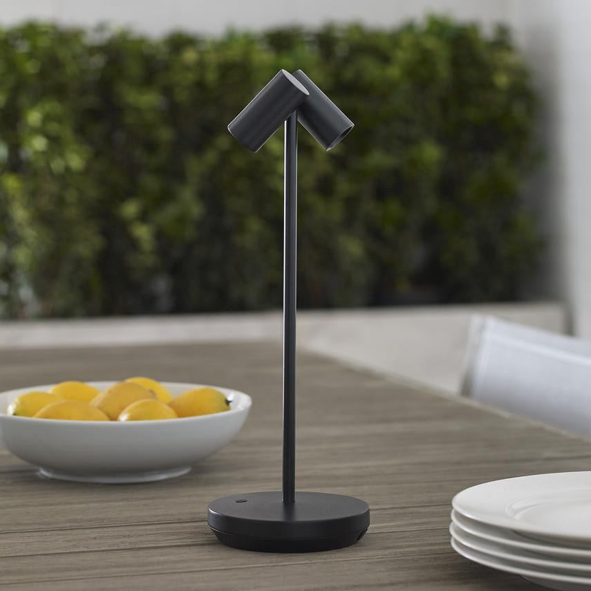 Visual Comfort & Co. Modern Collection Doppia Accent Rechargeable Table Lamp