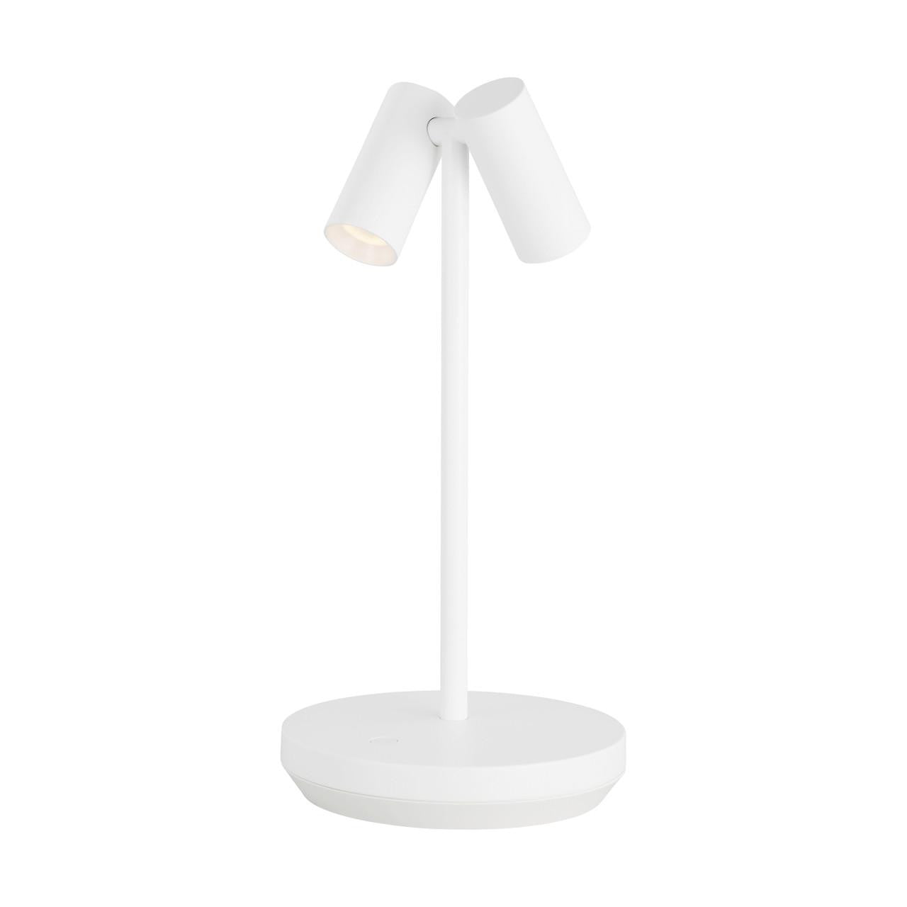 Visual Comfort & Co. Modern Collection Doppia Short Accent Rechargeable Table Lamp, Visual Comfort & Co. Modern Collection SLTB53427W 70PNMQP