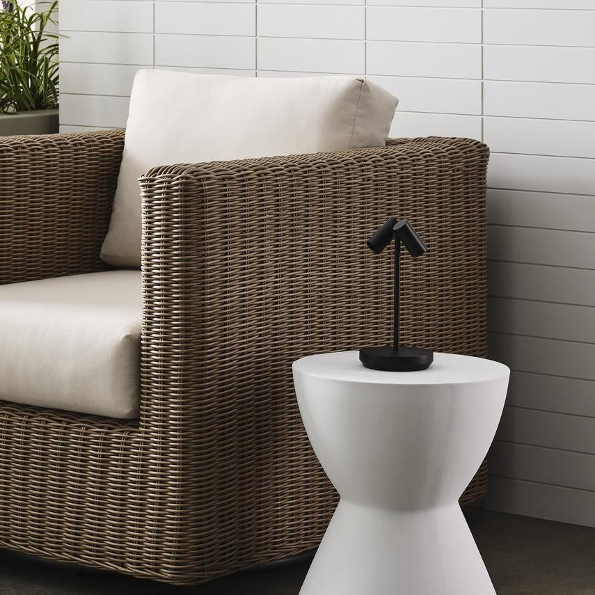 Visual Comfort & Co. Modern Collection Doppia Short Accent Rechargeable Table Lamp
