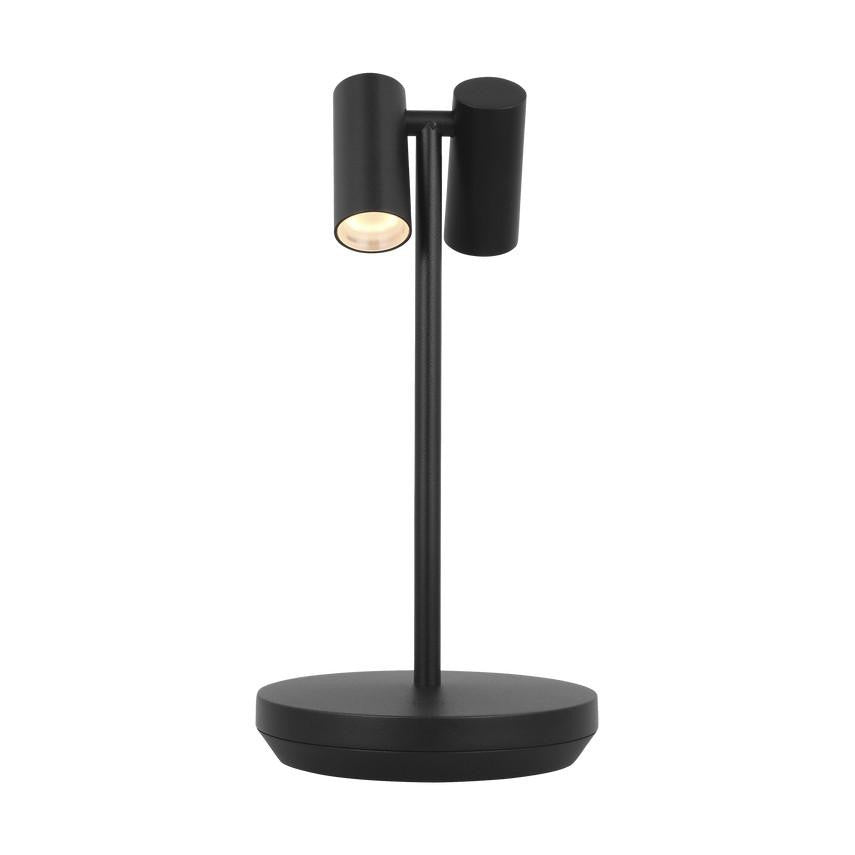 Visual Comfort & Co. Modern Collection Doppia Short Accent Rechargeable Table Lamp