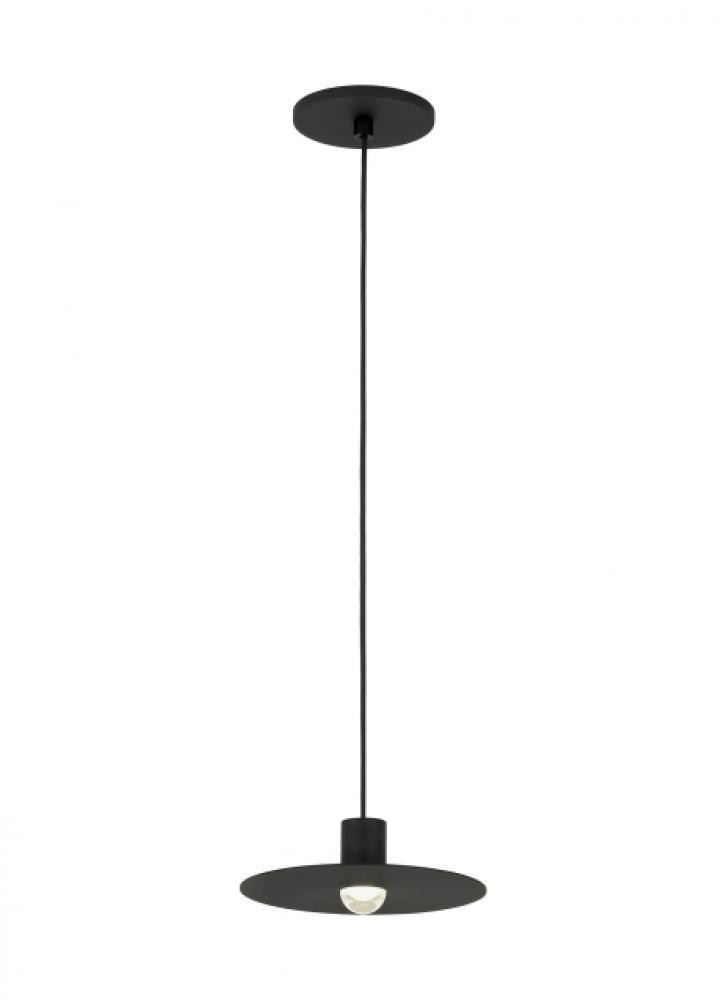 Visual Comfort Modern Eaves Pendant Nightshade Black