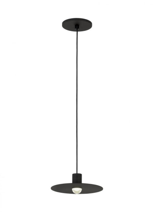 Visual Comfort Modern Eaves Pendant Nightshade Black