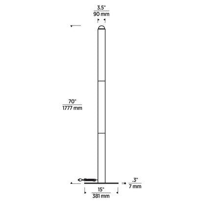 Visual Comfort & Co. Modern Collection Ebell Large Floor Lamp