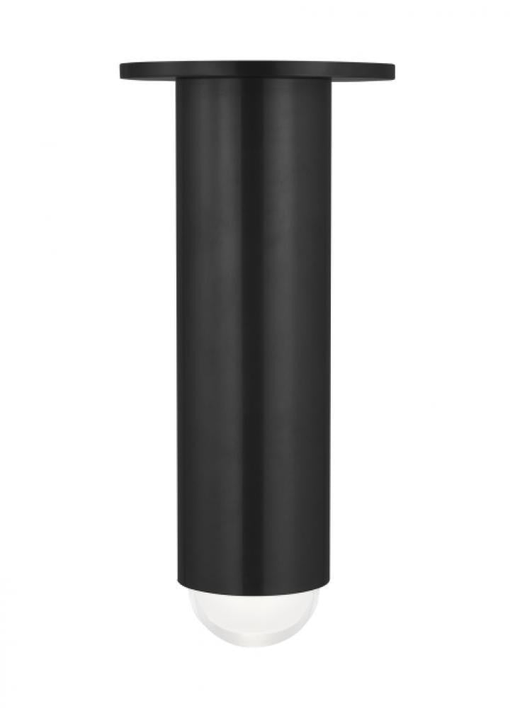 Visual Comfort Modern Ebell Medium Flush Mount Dark Bronze