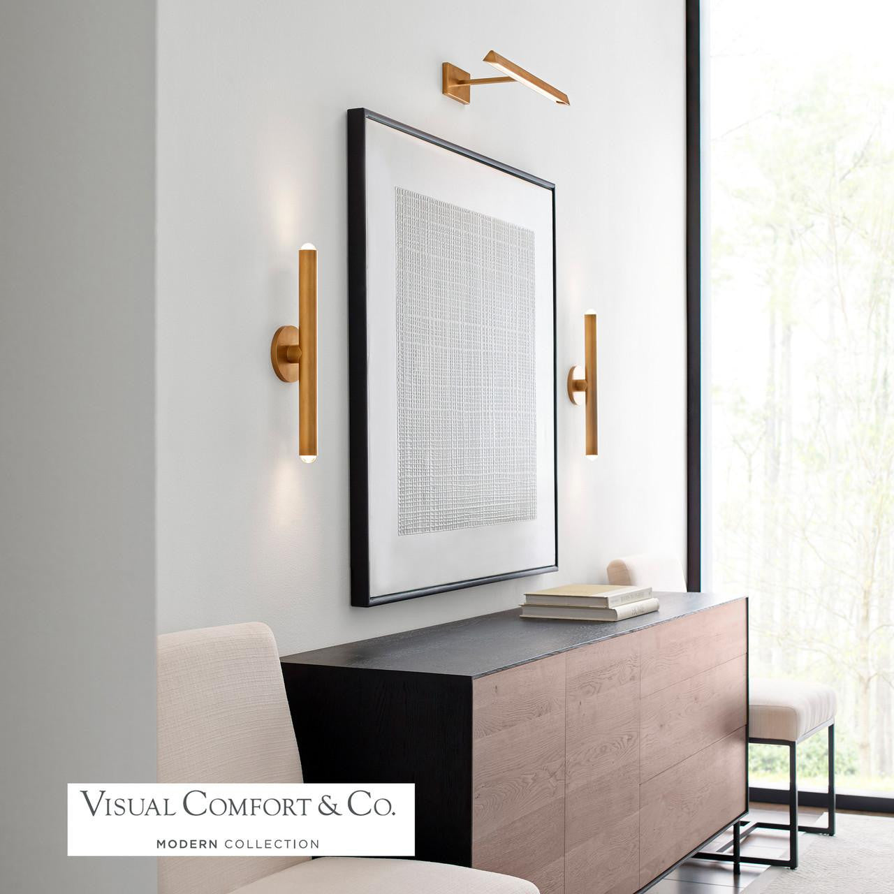 Sconces-Visual Comfort & Co. Modern Collection-700WSEBL16