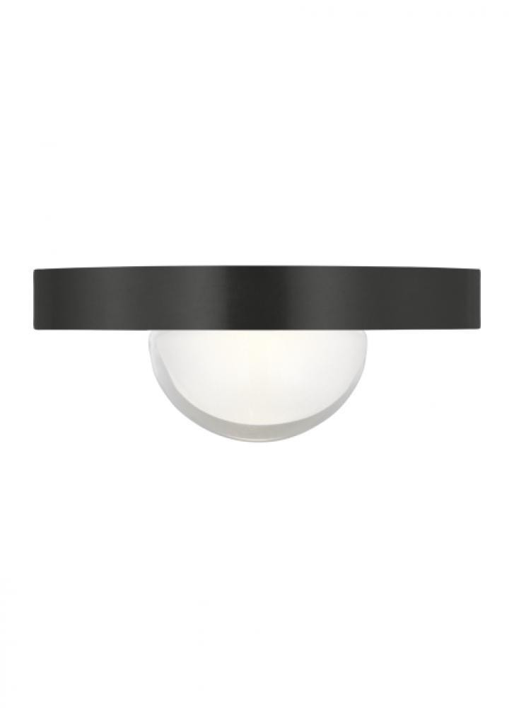 Visual Comfort & Co. Modern Collection Ebell Mini Flush Mount, 1-Light, LED, Dark Bronze, 4.5"W (700FMEBL2Z-LED927 70PGEHH)