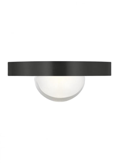 Visual Comfort & Co. Modern Collection Ebell Mini Flush Mount, 1-Light, LED, Dark Bronze, 4.5"W (700FMEBL2Z-LED927 70PGEHH)