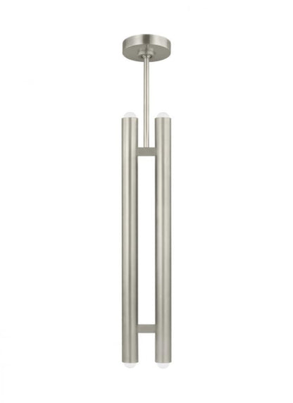 Visual Comfort Modern Ebell Pendant Antique Nickel