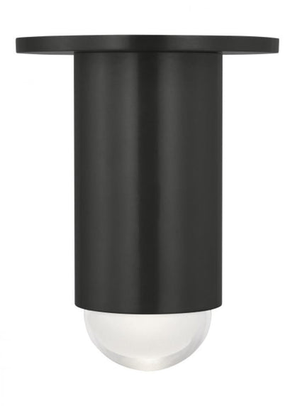 Visual Comfort Modern Ebell Small Flush Mount Dark Bronze