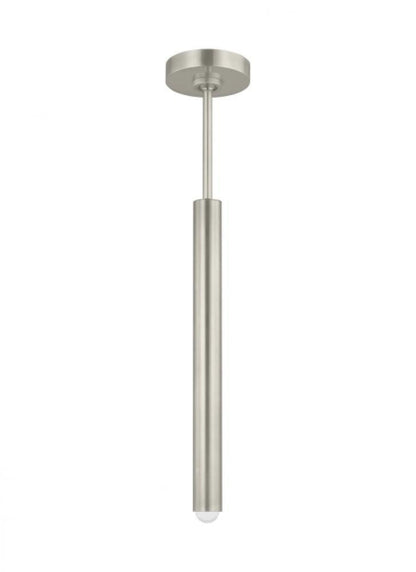 Visual Comfort Modern Ebell Small Pendant Antique Nickel