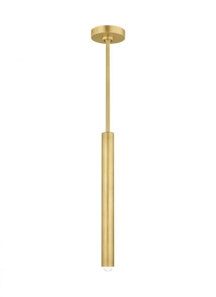 Visual Comfort Modern Ebell Small Pendant Natural Brass