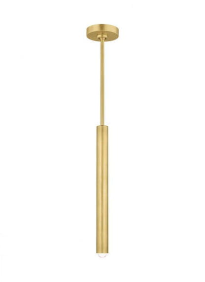 Visual Comfort Modern Ebell Small Pendant Natural Brass