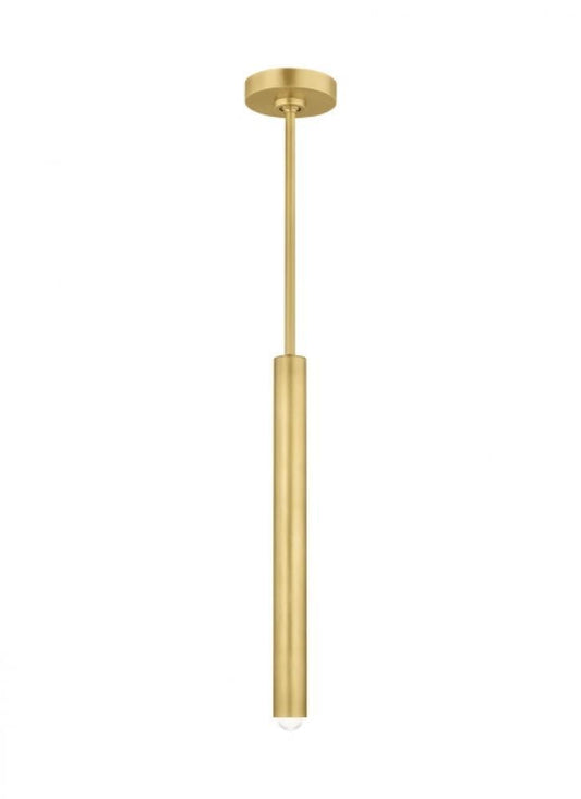 Visual Comfort Modern Ebell Small Pendant Natural Brass