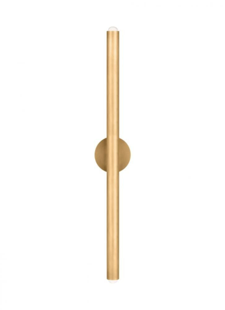 Visual Comfort Modern Ebell X-Large Sconce Natural Brass