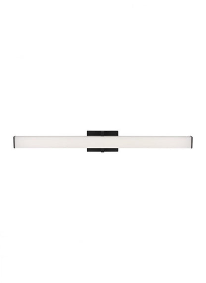 Visual Comfort & Co. Modern Collection Ellis Bath Vanity, 1-Light, LED, Nightshade Black, 36"L (700BCELI36B-LED930-277 70PKF8Q)