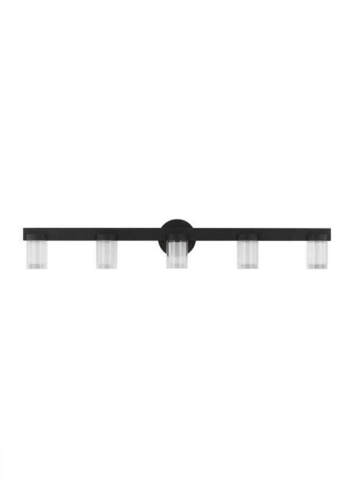 Visual Comfort Modern Esfera Large Bath Light Nightshade Black