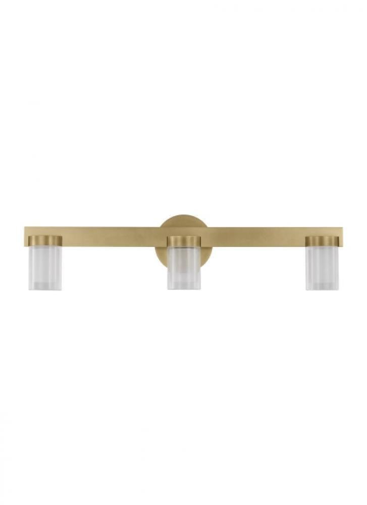 Visual Comfort Modern Esfera Medium Bath Light Natural Brass