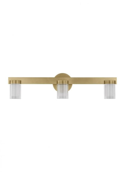 Visual Comfort Modern Esfera Medium Bath Light Natural Brass
