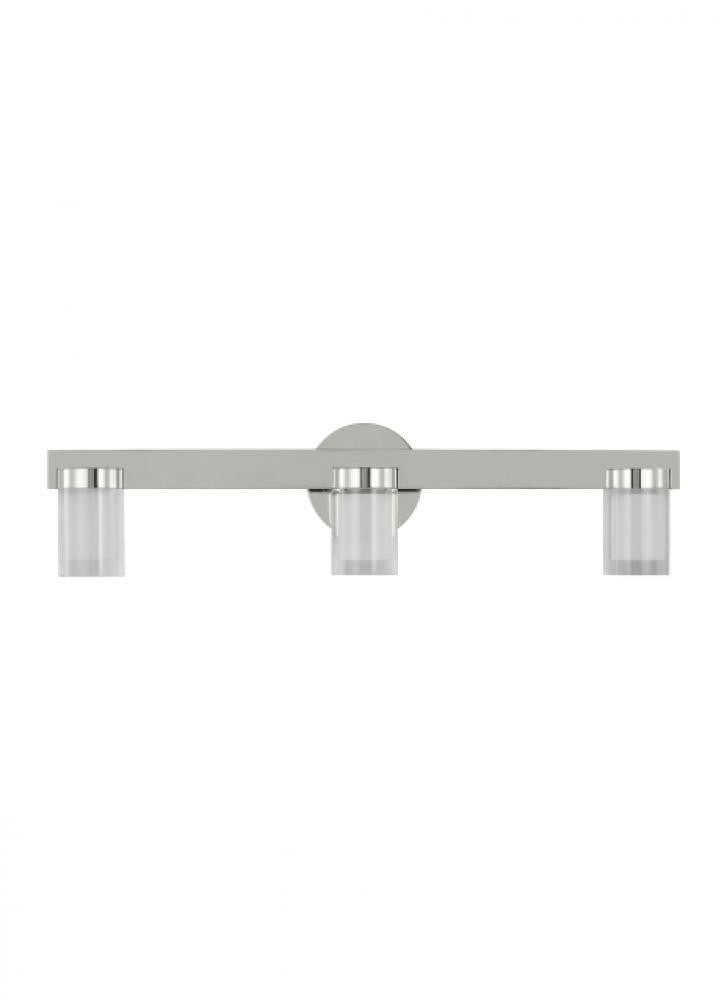 Visual Comfort Modern Esfera Medium Bath Light Polished Nickel