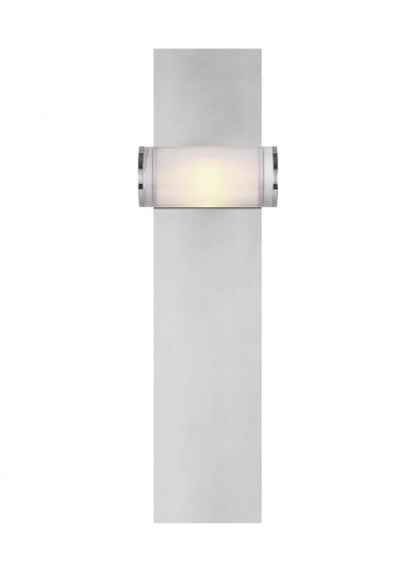Visual Comfort & Co. Modern Collection Esfera Medium Sconce, 1-Light, LED, Polished Nickel, 20"H (KWWS10027CN 70PKG51)