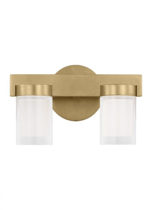 Visual Comfort Modern Esfera Small Bath Natural Brass