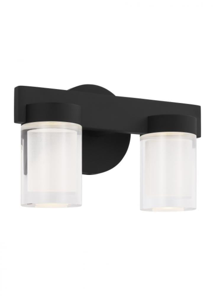 Visual Comfort Modern Esfera Small Bath Nightshade Black