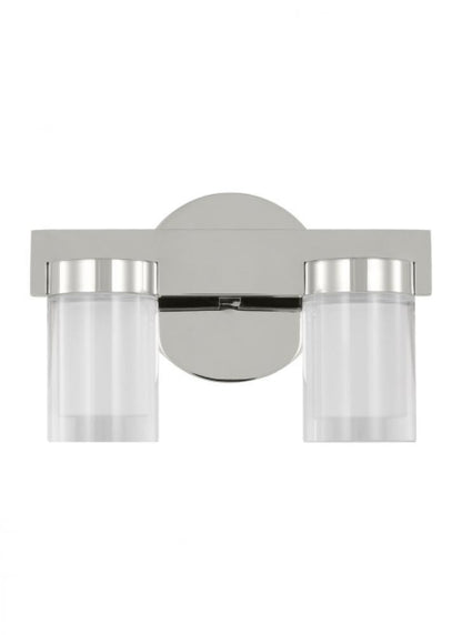 Visual Comfort Modern Esfera Small Bath Light Polished Nickel