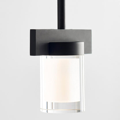Visual Comfort & Co. Modern Collection Esfera Small Pendant, 1-Light, LED, Nightshade Black, 4.8"H (700TDESF5B-LED927 70PGFG7)