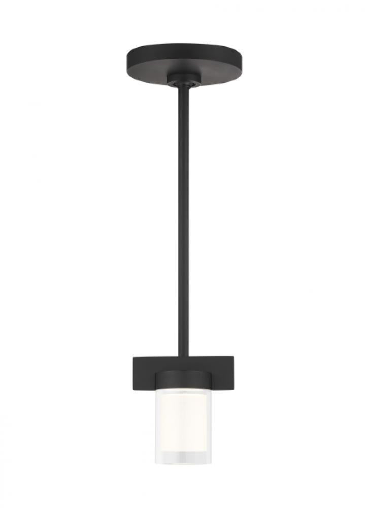 Visual Comfort Modern Esfera Small Pendant Nightshade Black