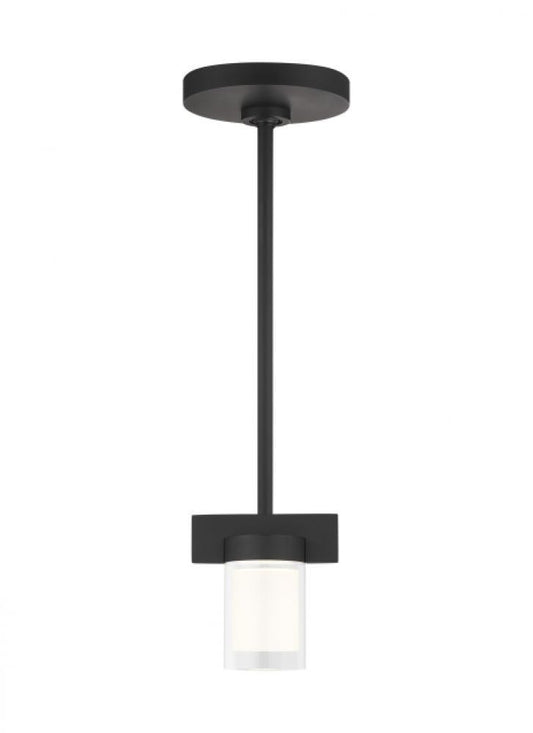Visual Comfort Modern Esfera Small Pendant Nightshade Black