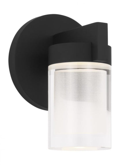 Visual Comfort Modern Esfera Small Sconce Nightshade Black