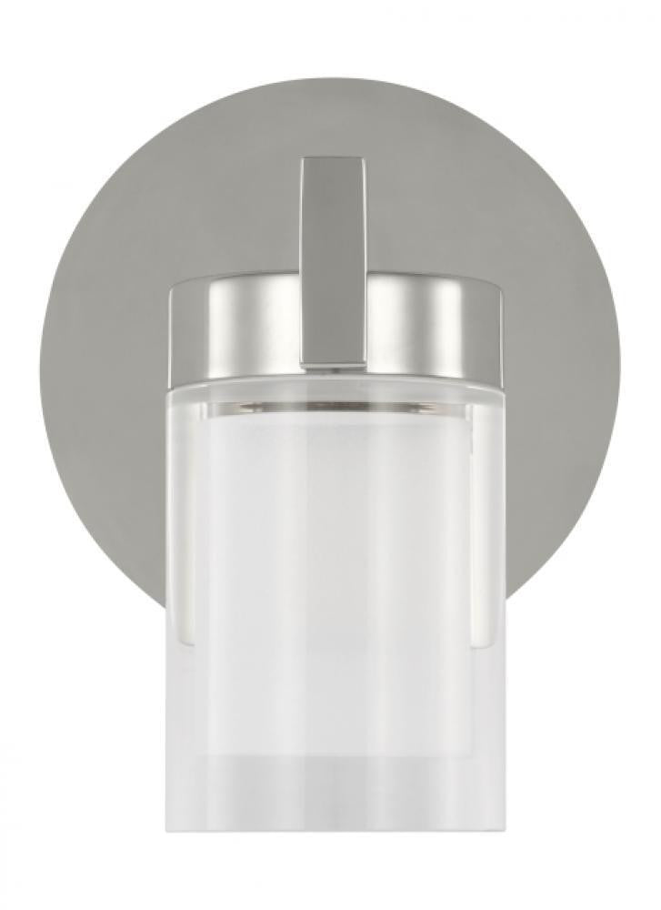 Visual Comfort Modern Esfera Small Wall Sconce 277V Polished Nickel