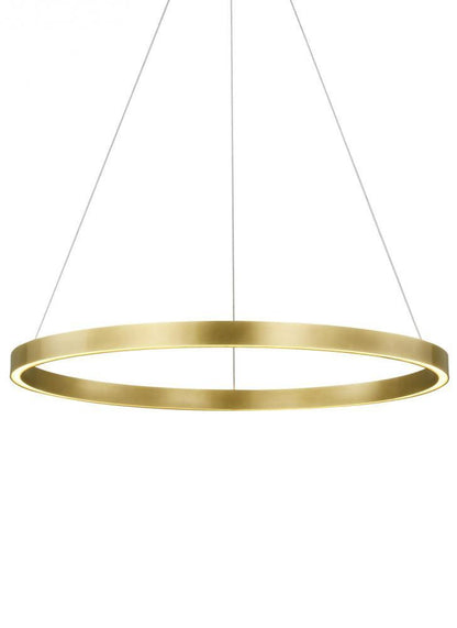 Visual Comfort Modern Fiama Suspension Satin Nickel